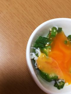 オクラのカリカリしらす和え-レシピのメイン写真