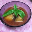 ランチに簡単!蕎麦にトマトとナスのつけ汁
