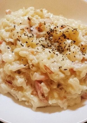 ポルチーニ風味簡単チーズリゾット-レシピのメイン写真