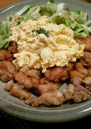 一口サイズのチキン南蛮(めんつゆで♥)-レシピのメイン写真