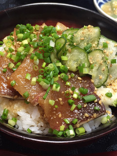 火を使わずに ボリューム満点漬けとろろ丼-レシピのメイン写真