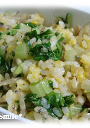 セロリ葉de炒飯-レシピのメイン写真