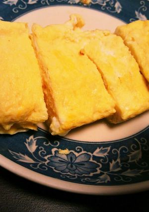 めんつゆで卵焼き-チーズ入り--レシピのメイン写真