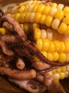 止まらない!イカトウモロコシ醤油バター-レシピのメイン写真