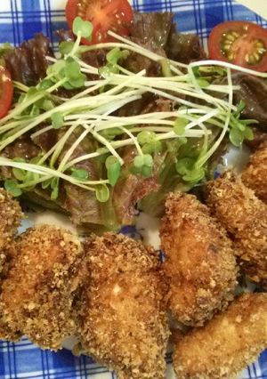 ☆手が汚れない♪ささみのしっとり香草揚げ-レシピのメイン写真