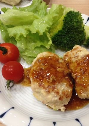 鳥肉ミンチ☆つくねバーグ-レシピのメイン写真