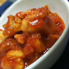 รูปของ はちみつ入り鶏肉のトマト煮込み