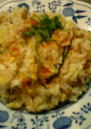 納豆と大葉とシーチキンでチャーハン-レシピのメイン写真