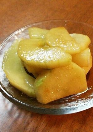 サッパリ♪白うり・わさび醤油-レシピのメイン写真
