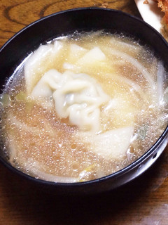 作りすぎた餃子の時は…水餃子スープ!-レシピのメイン写真