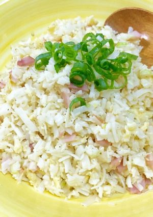 糖質制限に！糖質0麺 de チャーハン！-レシピのメイン写真