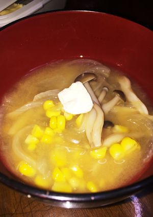甘〜い コーンみそ汁☆-レシピのメイン写真