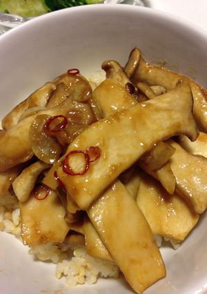エリンギ丼-レシピのメイン写真