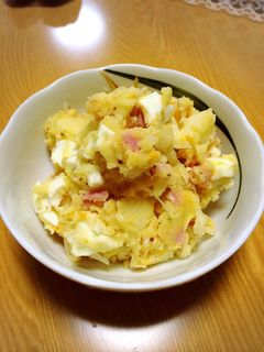 マヨネーズ不要!ポテトサラダ-レシピのメイン写真