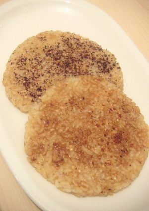 おにぎり焼けたかな♬-レシピのメイン写真