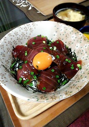 まぐろ漬け丼❤-レシピのメイン写真