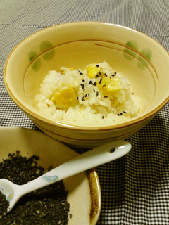 調理室ヨリ~炊飯器で簡単★栗おこわ-レシピのメイン写真