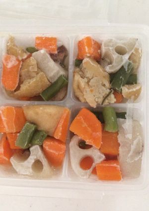 幼児手づかみ筑前煮-レシピのメイン写真