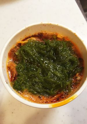 メカブカップラーメン-レシピのメイン写真