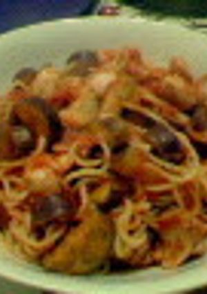 鶏肉とナスのトマトソース-レシピのメイン写真