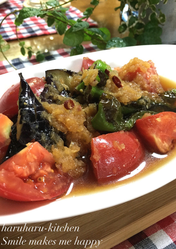 夏野菜のおろし南蛮漬け♡-レシピのメイン写真