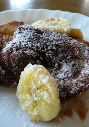 チョコバナナ味のフレンチトースト-レシピのメイン写真