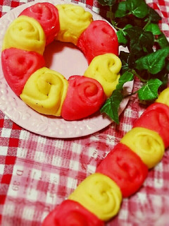 薔薇のちぎりパン-レシピのメイン写真