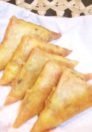 ジャガイモの三角揚げ-レシピのメイン写真