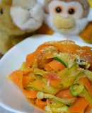 ＊フェットチーネ風野菜オンリーベジパスタ