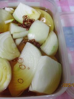 玉ねぎの甘酢漬け😋-レシピのメイン写真