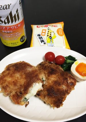 豚スライスで簡単しそチーズカツ☆-レシピのメイン写真
