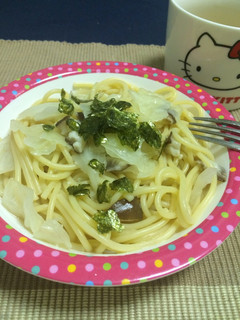 節約簡単☆ずぼら炊飯器で和風パスタ-レシピのメイン写真