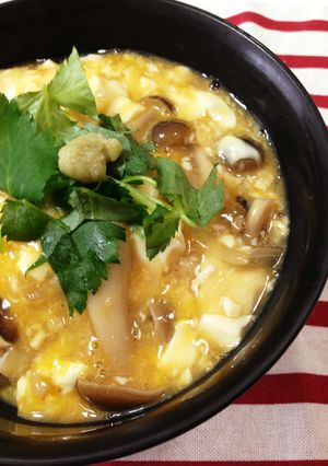 ヘルシー♡豆腐のふわとろ丼-レシピのメイン写真