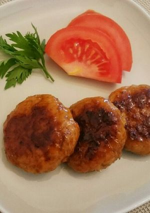鶏ミンチの和風ハンバーグ-レシピのメイン写真