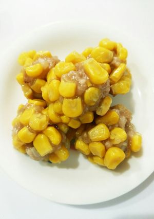 コーン⭐菜種蒸し-レシピのメイン写真