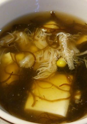 もずくスープ・秋-レシピのメイン写真