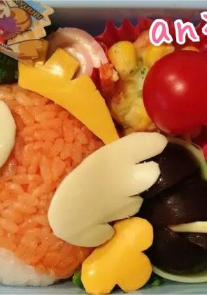 園児キャラ弁 プクプク byマリオ-レシピのメイン写真