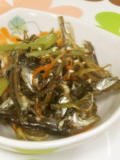 皮とだしがらの甘辛炒め-レシピのメイン写真