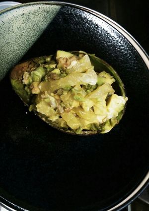 意外といける？アボたく-レシピのメイン写真