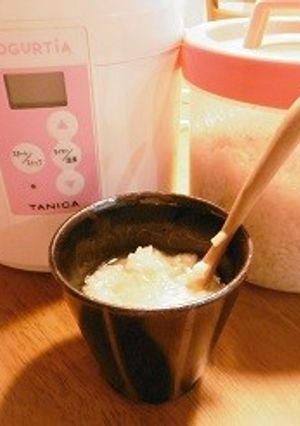 ヨーグルティアで作る！麹とお米の甘酒♪-レシピのメイン写真