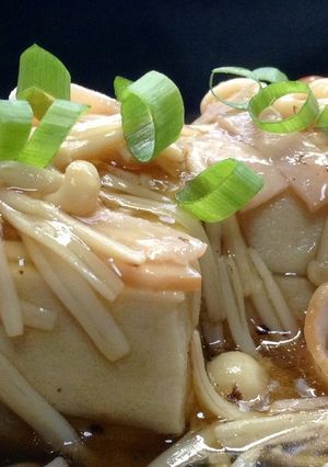 かんたん！高野豆腐のえのきあんかけ-レシピのメイン写真