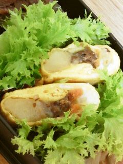 ☆肉じゃがリメイク♪お弁当に玉子焼き☺-レシピのメイン写真