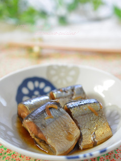 お酢で健康♡柔らか秋刀魚の黒酢煮-レシピのメイン写真