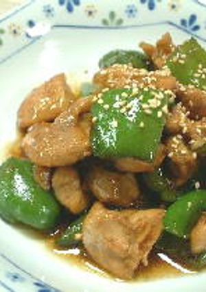 鶏とピーマンの香り煮-レシピのメイン写真