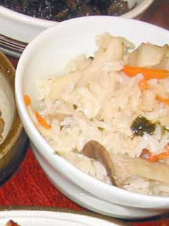 マツタケなし!偽松茸ご飯!-レシピのメイン写真