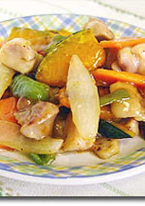 めんつゆで簡単！鶏肉と野菜の甘酢あん-レシピのメイン写真