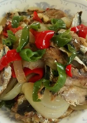鰯と野菜のオリーブオイルソテー-レシピのメイン写真