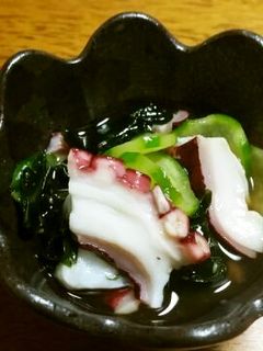 タコの酢の物-レシピのメイン写真