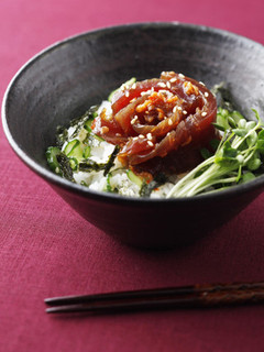 韓国風まぐろ漬け丼-レシピのメイン写真