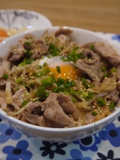 豚こま肉でスタ丼♪-レシピのメイン写真